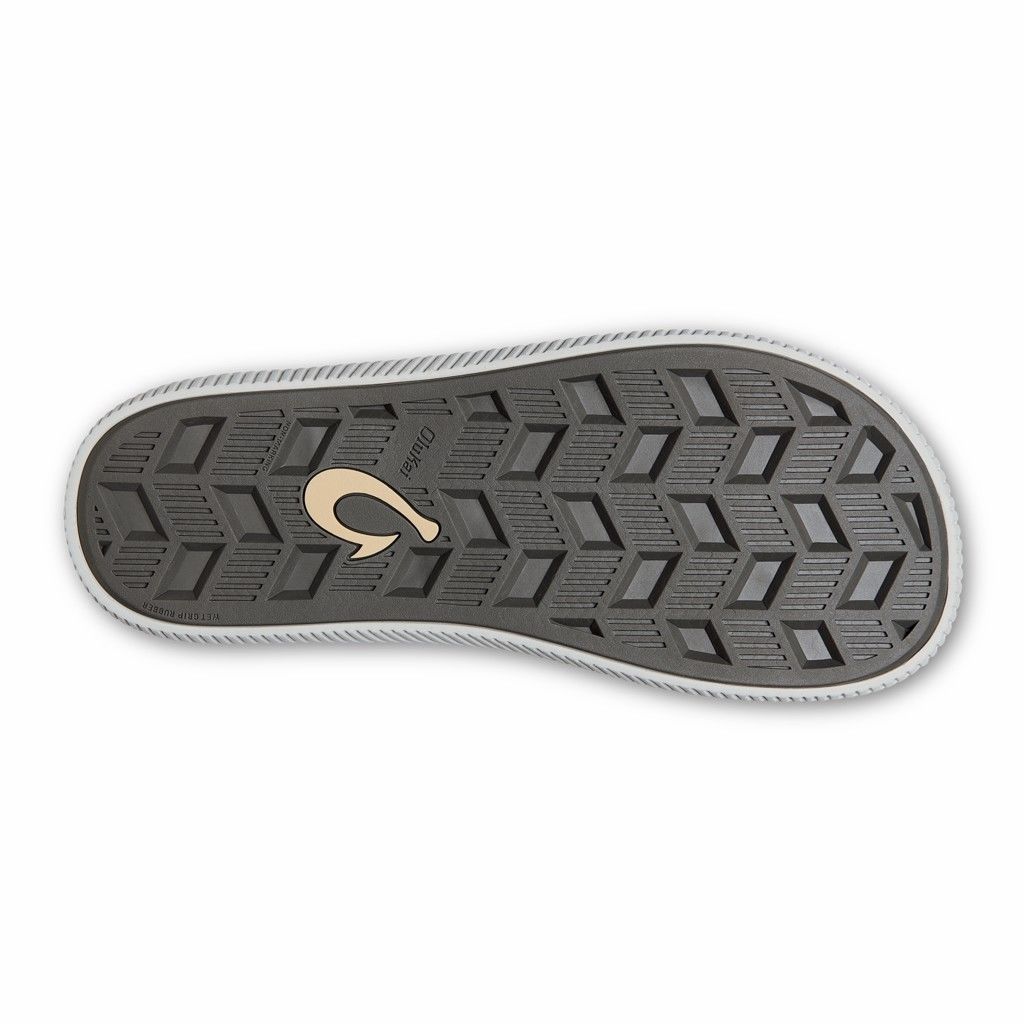 Sandalias Olukai Ulele - Chanclas Hombre Grises 20471-638